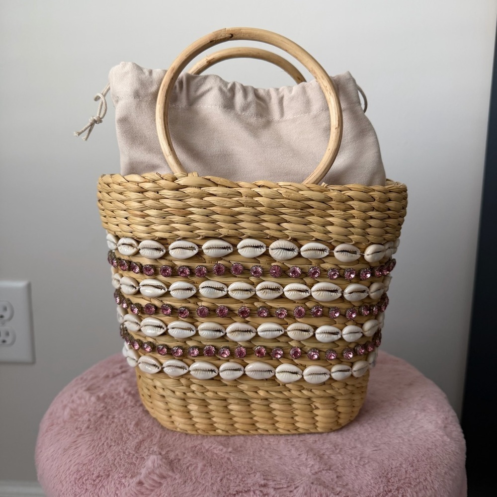Poolside The Mak Cowrie Shell Bag